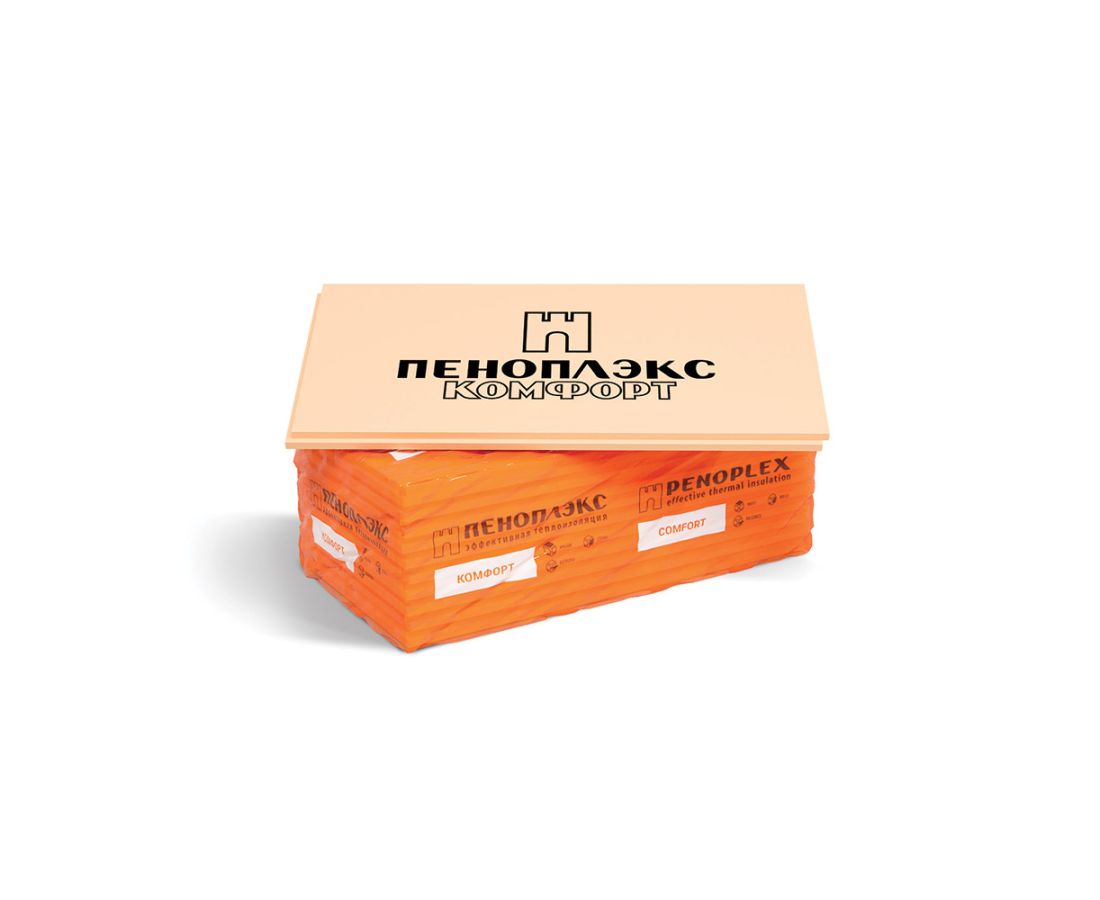 თბოსაიზოლაციო ფილა 30x585x1185 მმ (9.01მ2) PENOPLEX COMFORT — ქაფპოლისტიროლი (XPS)